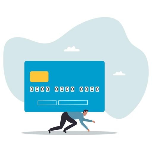 save money while paying off credit card debt illustration