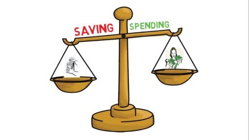 balance saving and spending with unstable income