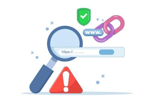 clicked a suspicious link illustration