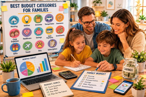 best budget categories for families