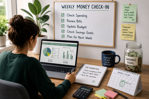 weekly money check in