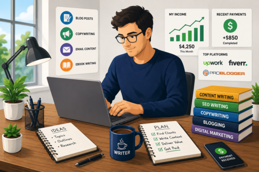 earn money writing online