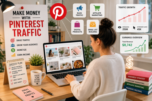 make money with Pinterest traffic