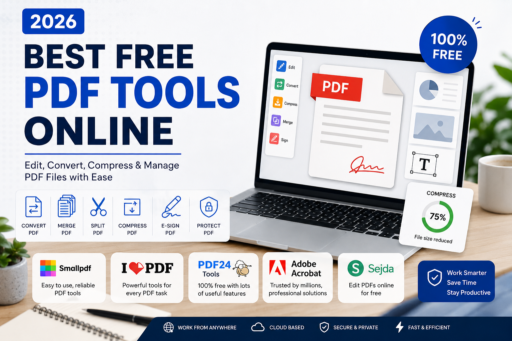 Best Free PDF Tools Online for editing converting compressing and managing PDF files in 2026