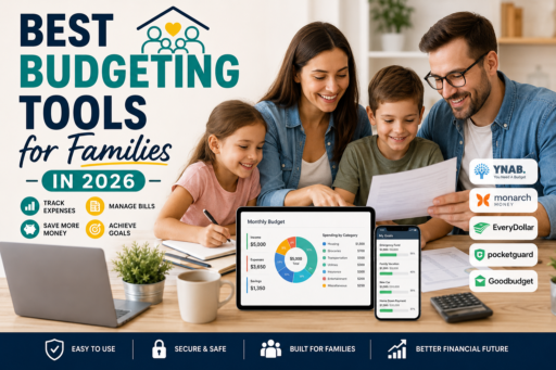 Best Budgeting Tools for Families helping manage expenses and savings in 2026