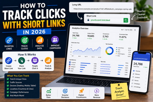How to Track Clicks With Short Links using analytics dashboards and affiliate link tracking tools