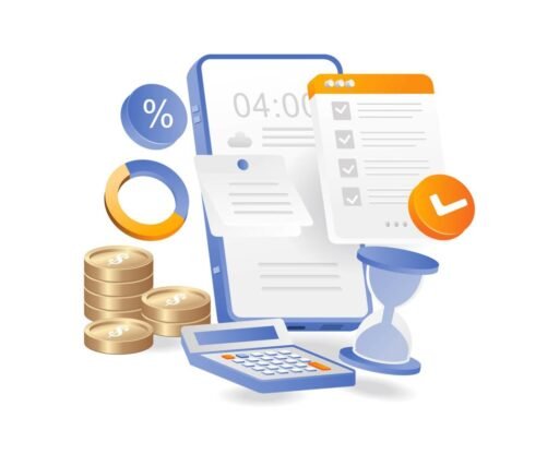 personal finance system illustration