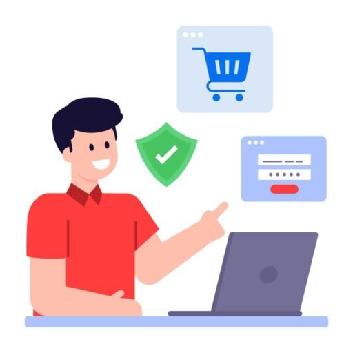 protect your online payments from fraud illustration