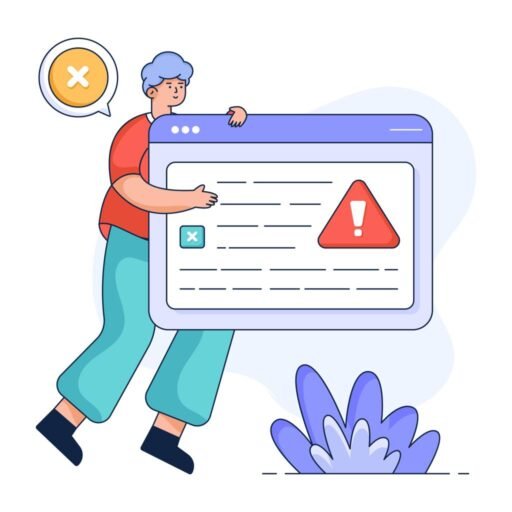 identify unsafe websites illustration