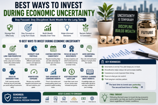 Invest During Economic Uncertainty using diversification risk management long term investing and portfolio resilience strategies