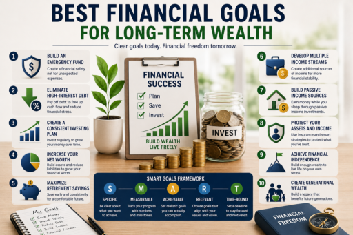 Financial Goals for Long-Term Wealth and Financial Independence