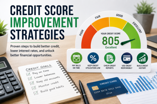 Credit Score Improvement Strategies for Better Financial Health