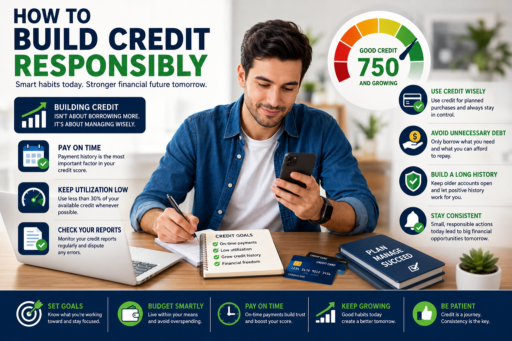 How to Build Credit Responsibly Through Smart Credit Management and Financial Planning