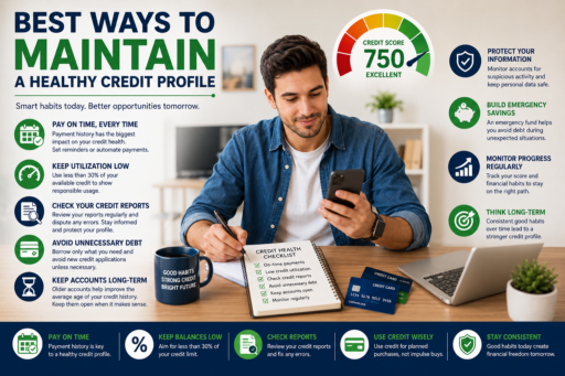 Best Ways to Maintain a Healthy Credit Profile and Improve Financial Health