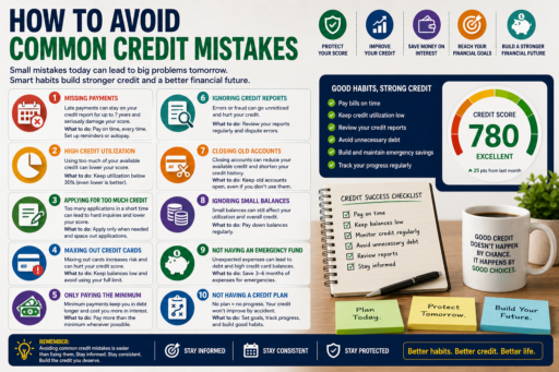 Common Credit Mistakes and Smart Credit Management Habits