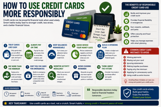 Responsible Credit Card Use and Smart Credit Management Habits