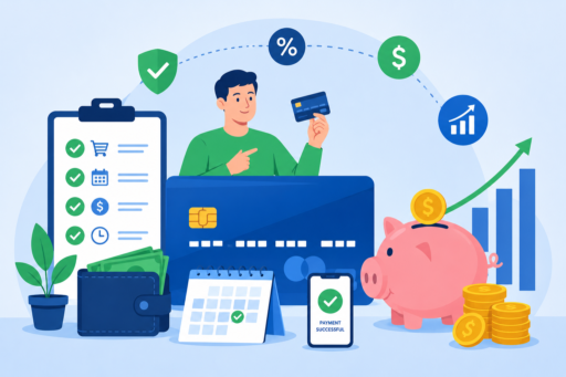 Best Credit Card Habits That Save Money illustration