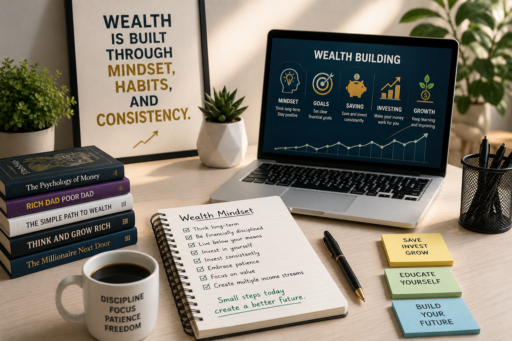 Best Ways to Develop a Wealth Mindset with financial planning, investing, personal growth, and wealth-building habits