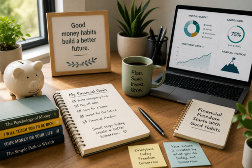 How to Improve Your Relationship With Money with budgeting, saving goals, financial planning, and healthy money habits