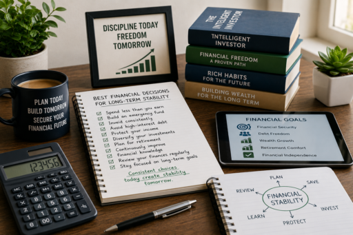 Best Financial Decisions for Long-Term Stability with budgeting, investing, retirement planning, and financial security