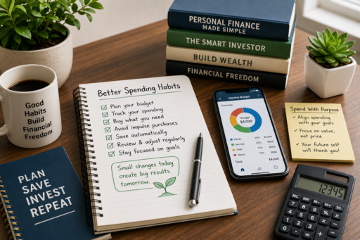 How to Create Better Spending Habits with budgeting, expense tracking, smart spending, and financial planning